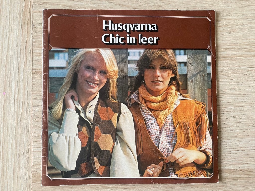 Husqvarna - chic in leer, Verzenden, Gebruikt, Overige typen