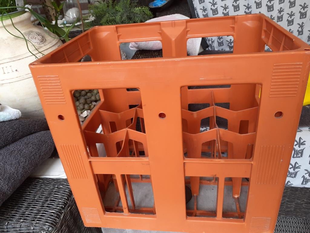 Originele  vinted  Raak  flessenbak, Ophalen