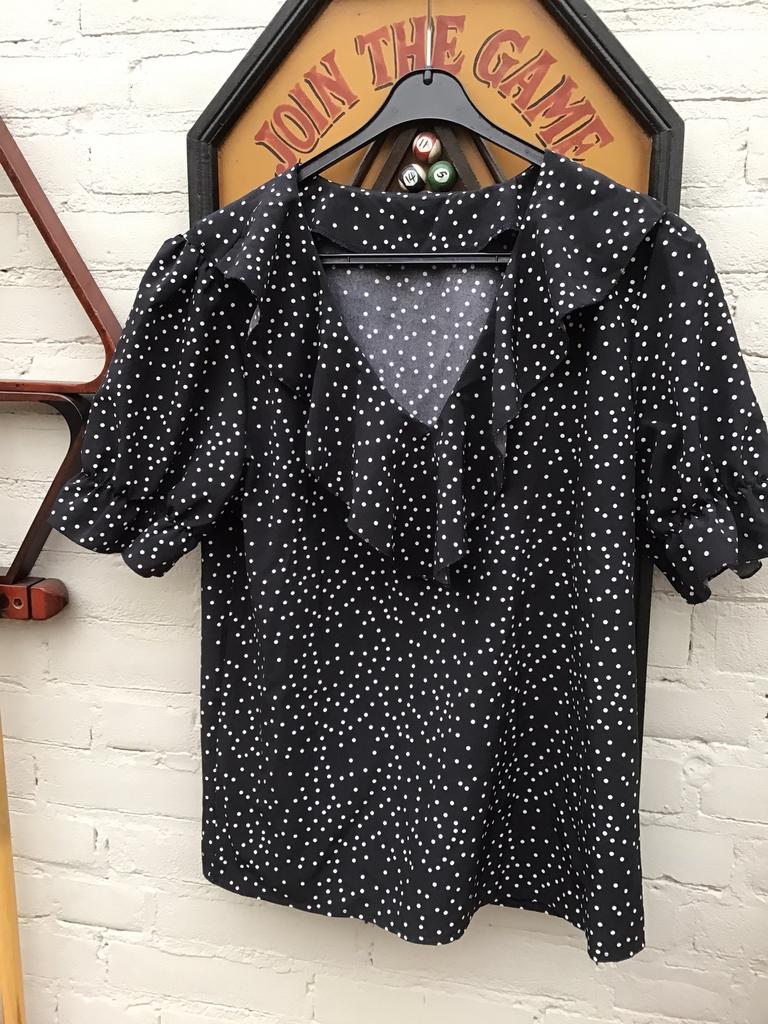 Blouses M zwart/witte stippen, Shein, Kleding | Dames, Ophalen of Verzenden, Zo goed als nieuw