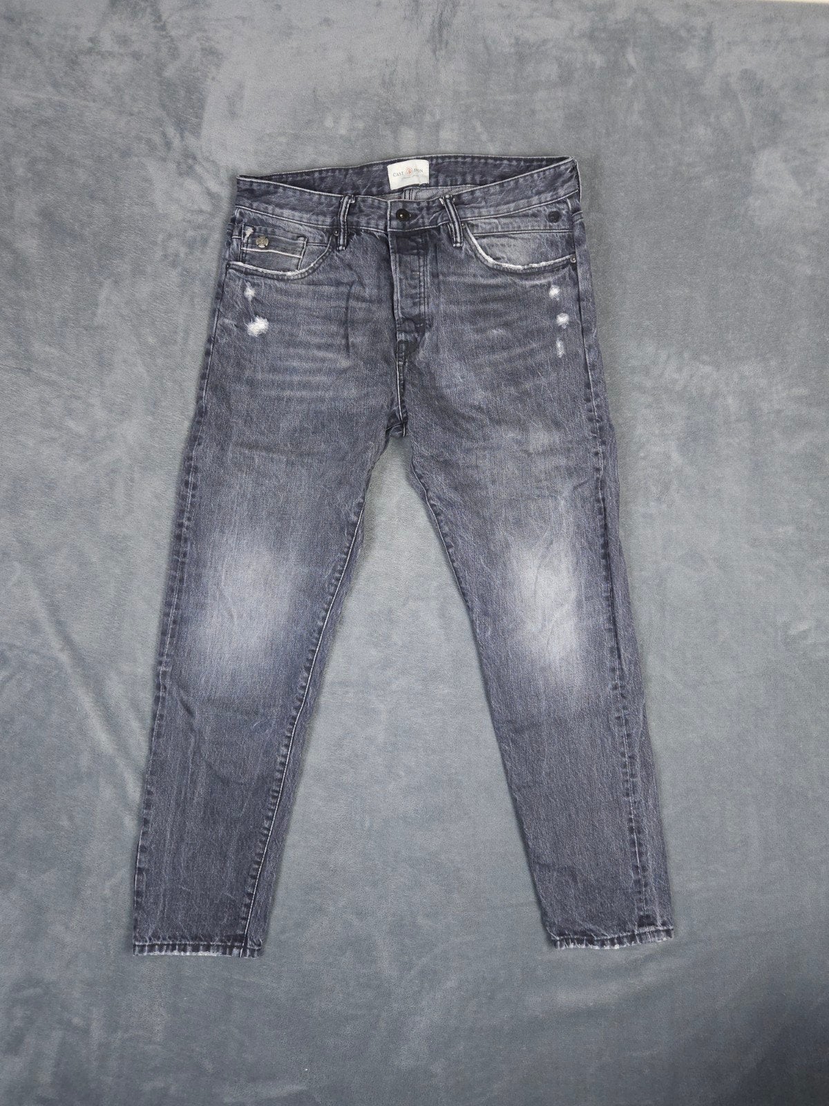 Cast Iron Broek Cuda Relaxed Tapered W35 L34 Grijs Jeans

St, ., Ophalen of Verzenden, Zo goed als nieuw, .