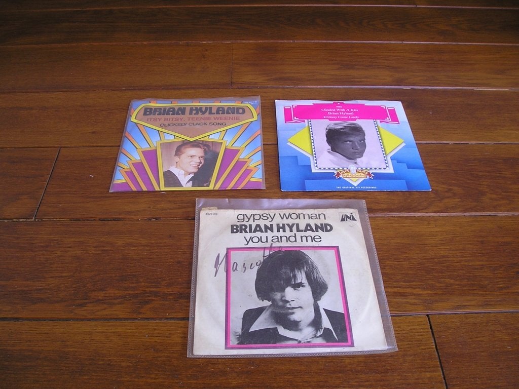 Brian hyland sxities singles, Ophalen of Verzenden, 7 inch, Pop