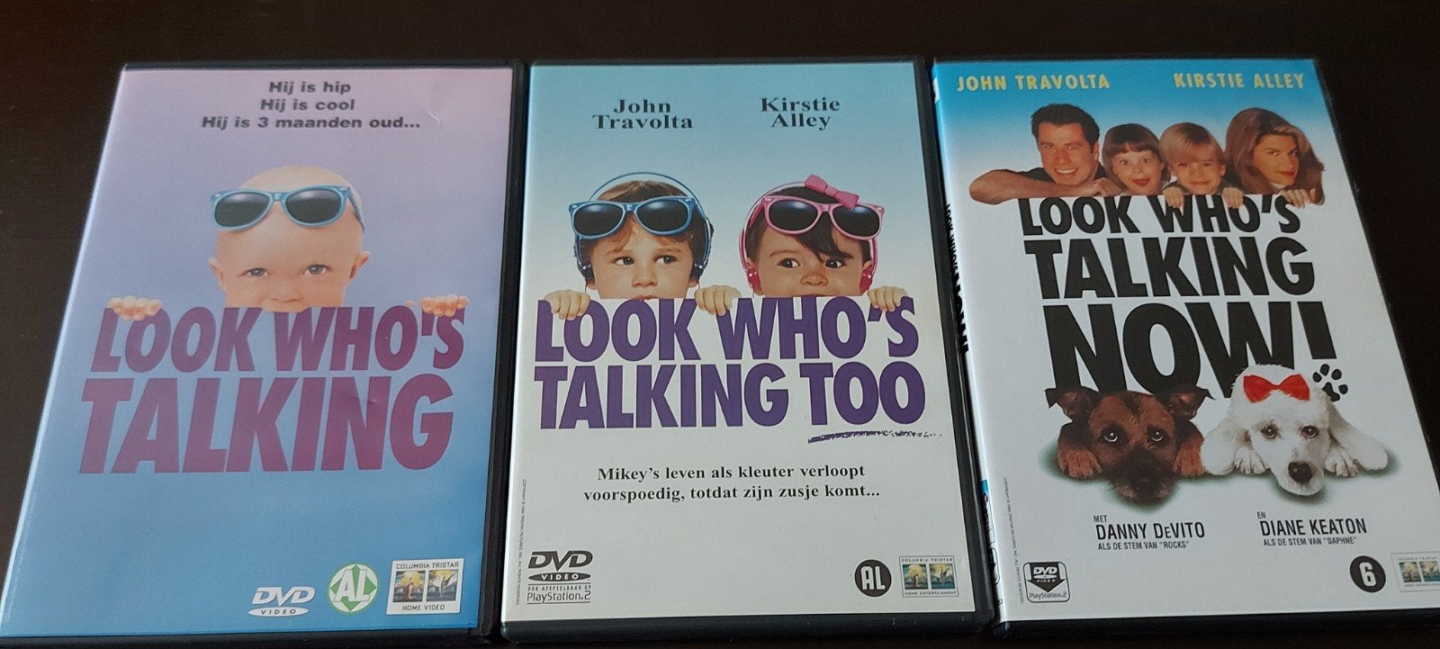 look who's talking (john travolta en kirstie alley), Cd's en Dvd's, Dvd's | Klassiekers, Alle leeftijden, Ophalen of Verzenden