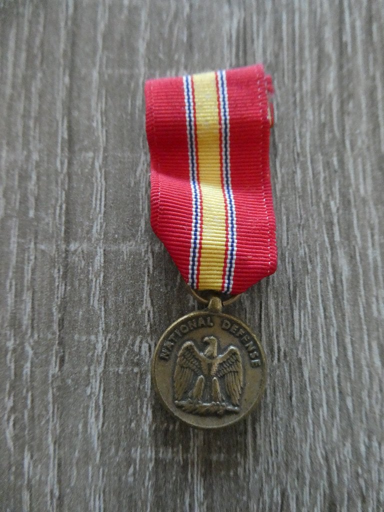 US Good Cunduct ( miniatuur ) Medaille., Verzamelen, Ophalen of Verzenden, Landmacht, Amerika, Lintje, Medaille of Wings