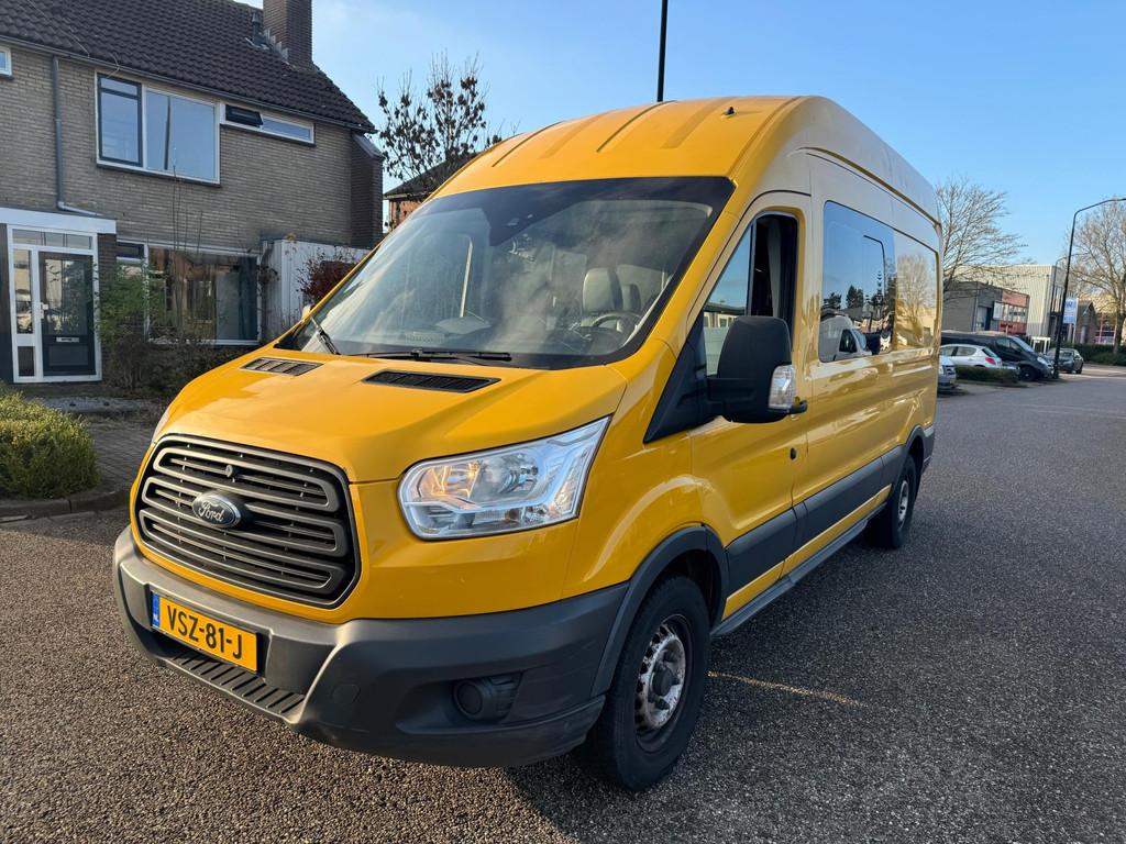 Ford Transit 350 2.2 TDCI L3H2 DC Ambiente, Gebruikt, 7 stoelen, Bedrijf, Start-stop-systeem