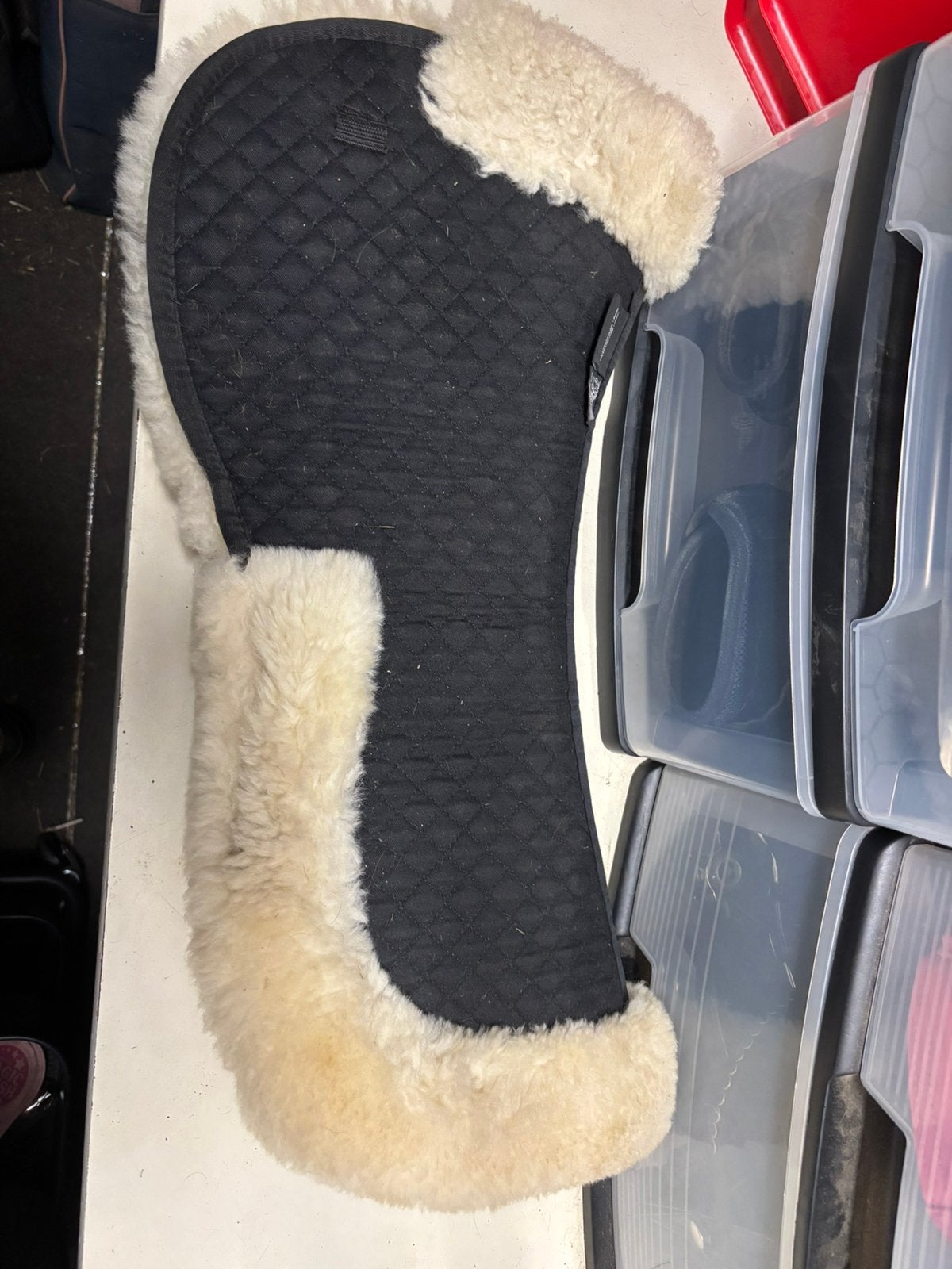 Harrys horse bontonderlegger - M, Meerkleurig, Gebruikt, Cob (M), Ruggengraat vrij