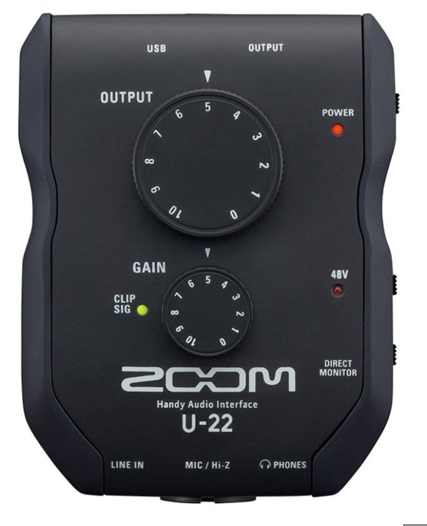 Zoom U-22 audio interface, Ophalen of Verzenden, Zo goed als nieuw, Overige typen