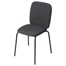 IKEA PÅBODA stoel zwart/grijs, Huis en Inrichting, Stoelen, Ophalen, Zo goed als nieuw, Overige materialen, Eén