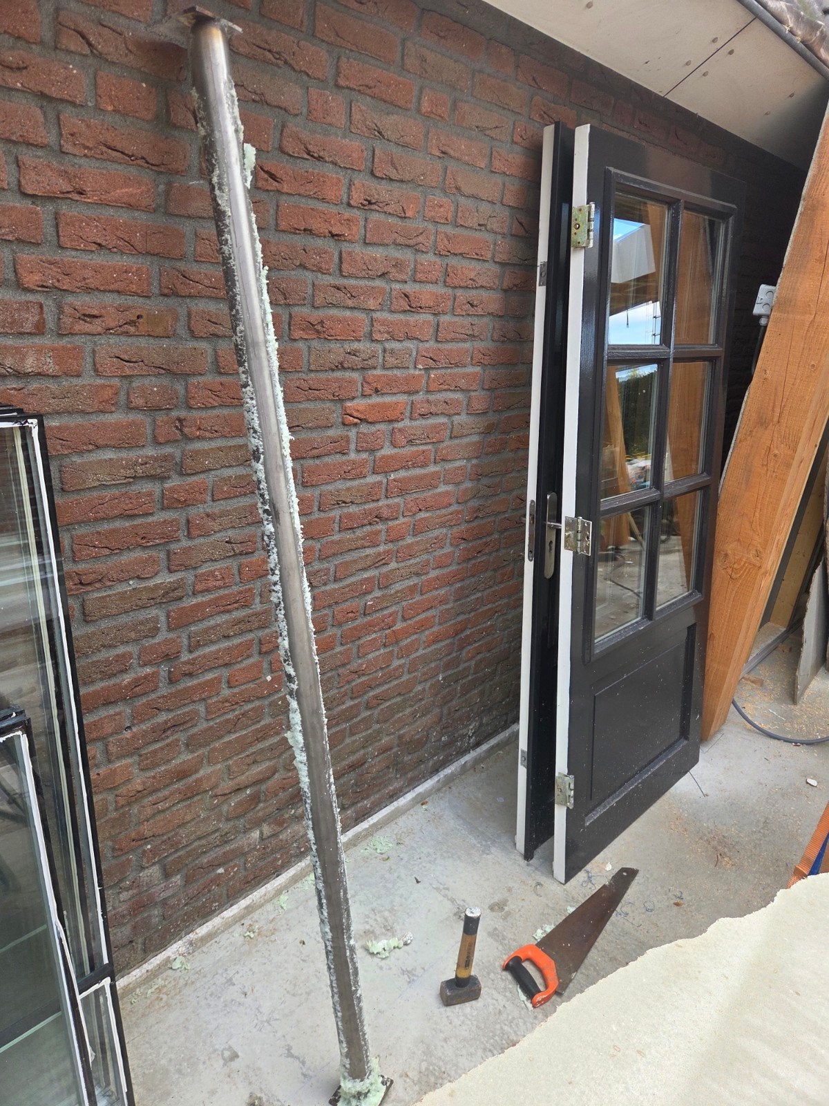 RVS koker 210 lang, Ophalen, Gebruikt, Overige metalen