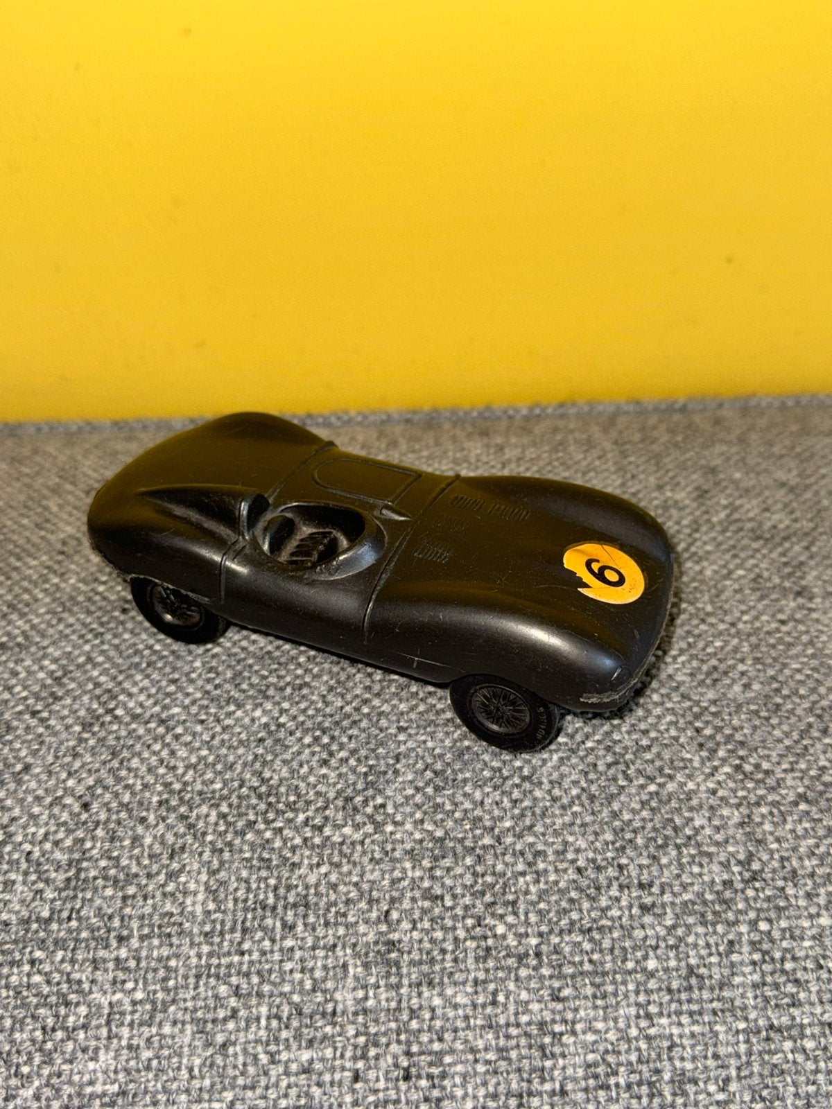 Jaguar D-type - 1:32 Francorchamps - reclame promotie  zeep, Ophalen of Verzenden, Gebruikt, Auto