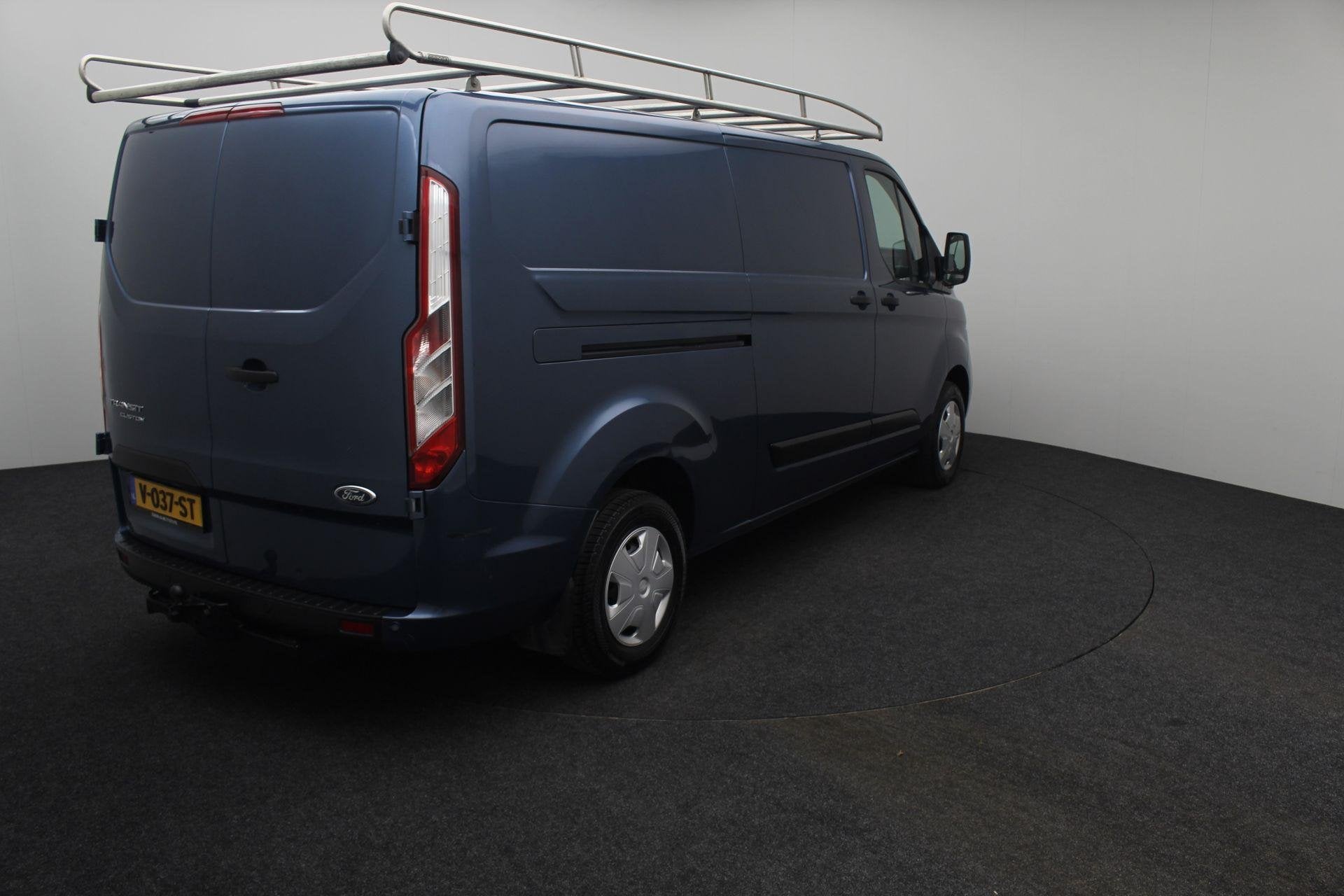 Ford Transit Custom 300 2.0 TDCI L2H1 Trend 2018 | Airco | C, Auto's, Voorwielaandrijving, Stof, Gebruikt, Euro 6