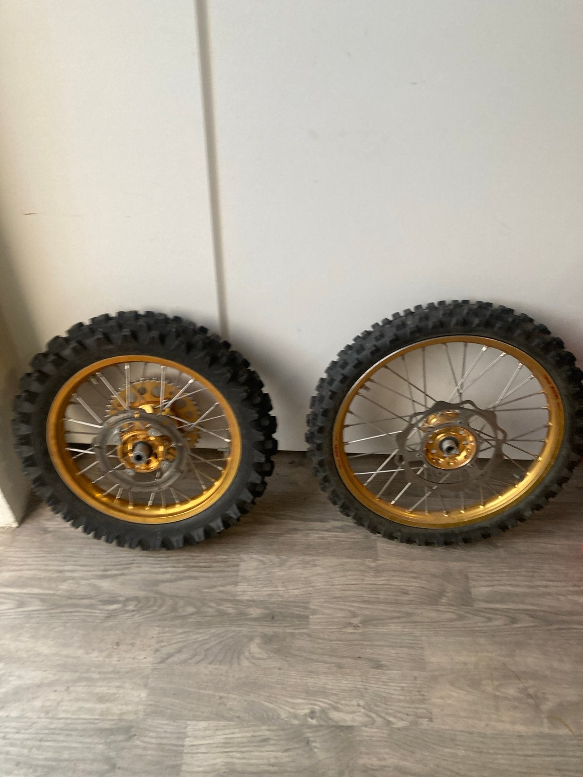 Excel velgen met Talon naven - Voor- en achterwiel 14-17 inc, Motoren, Ophalen, Excel, Gebruikt, Excel