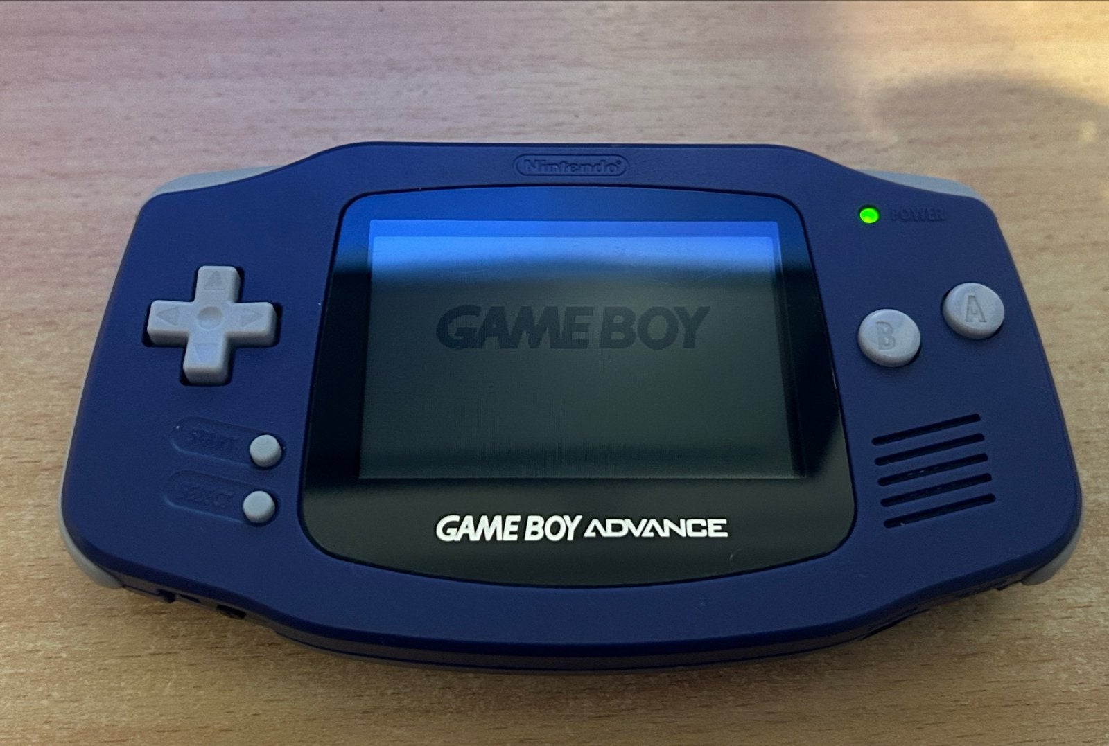 Nintendo Game Boy Advance (AGB-001) met Thrustmaster adapter, Spelcomputers en Games, Spelcomputers | Nintendo Game Boy, Ophalen of Verzenden