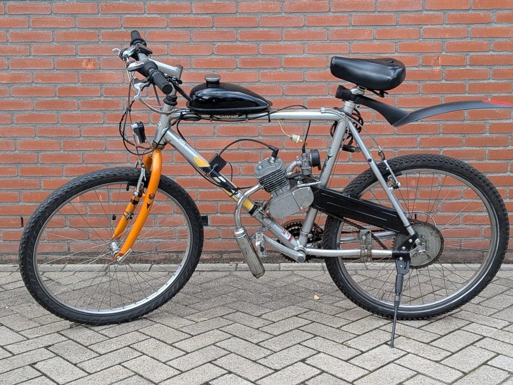 Te koop, fiets met motor, Gebruikt, Ophalen, Overige merken, Heren