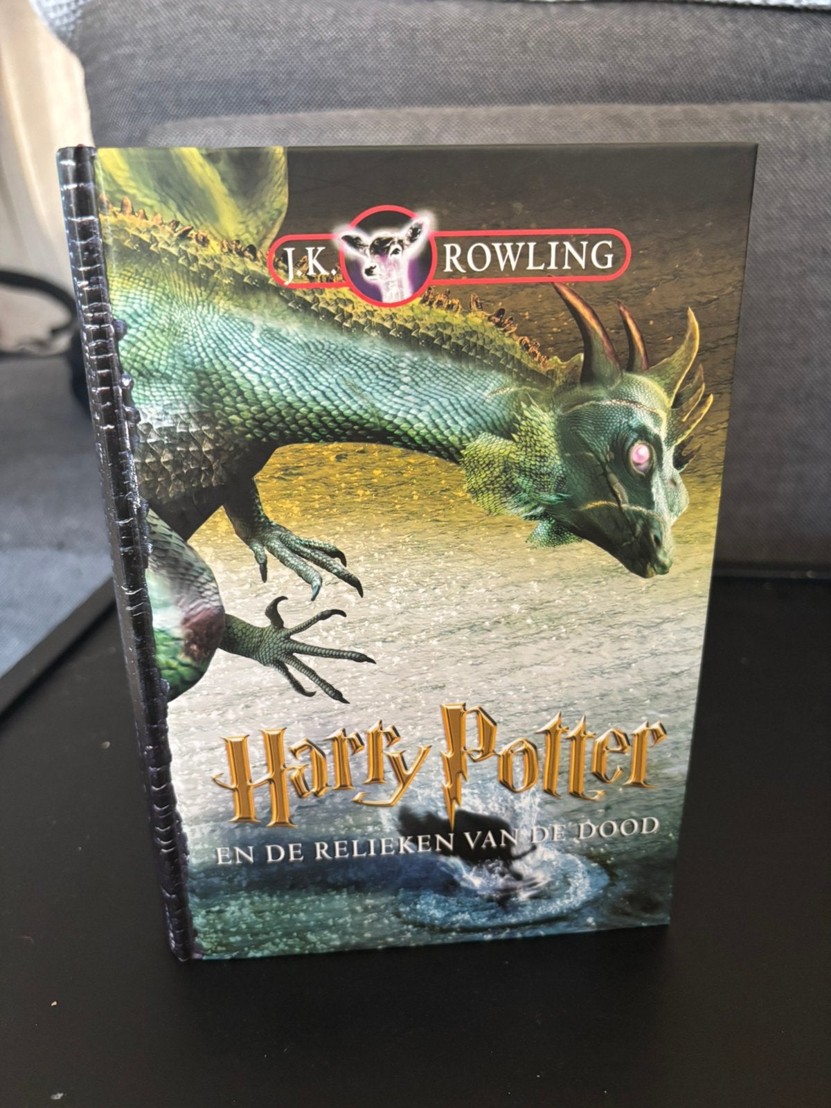 Harry Potter en de relieken van de dood, Verzamelen, Harry Potter, Ophalen of Verzenden, Zo goed als nieuw, Boek of Poster
