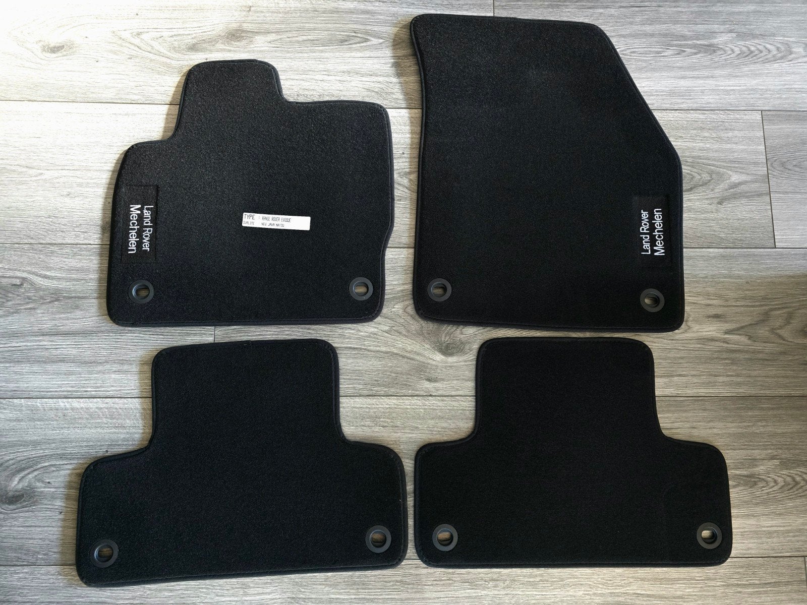 Nieuw velourse automatten Range Rover Evoque 11-19 4 stuks, Ophalen of Verzenden, Nieuw