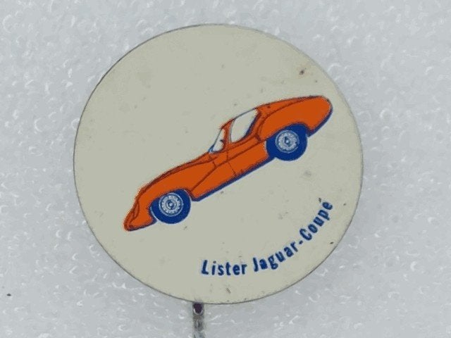 SP1771 Speldje Lister Jaguar-Coupe, Ophalen of Verzenden, Gebruikt, Overige onderwerpen
