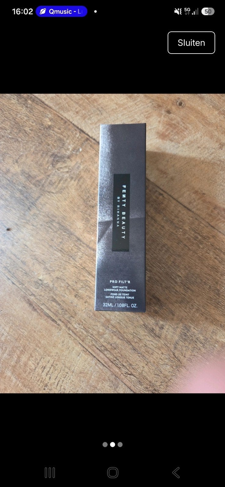 Fenty beauty by Rihanna foundation, Overige kleuren, Gehele gezicht, Nieuw, Ophalen of Verzenden
