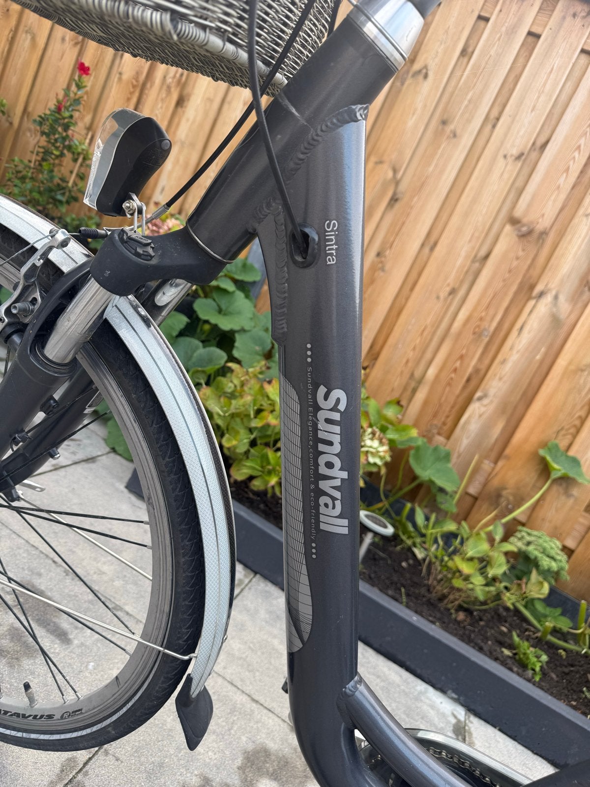 Sundvall Sintra Damesfiets met Mand - netjes!!, Overige merken, Gebruikt, Velgrem, Versnellingen