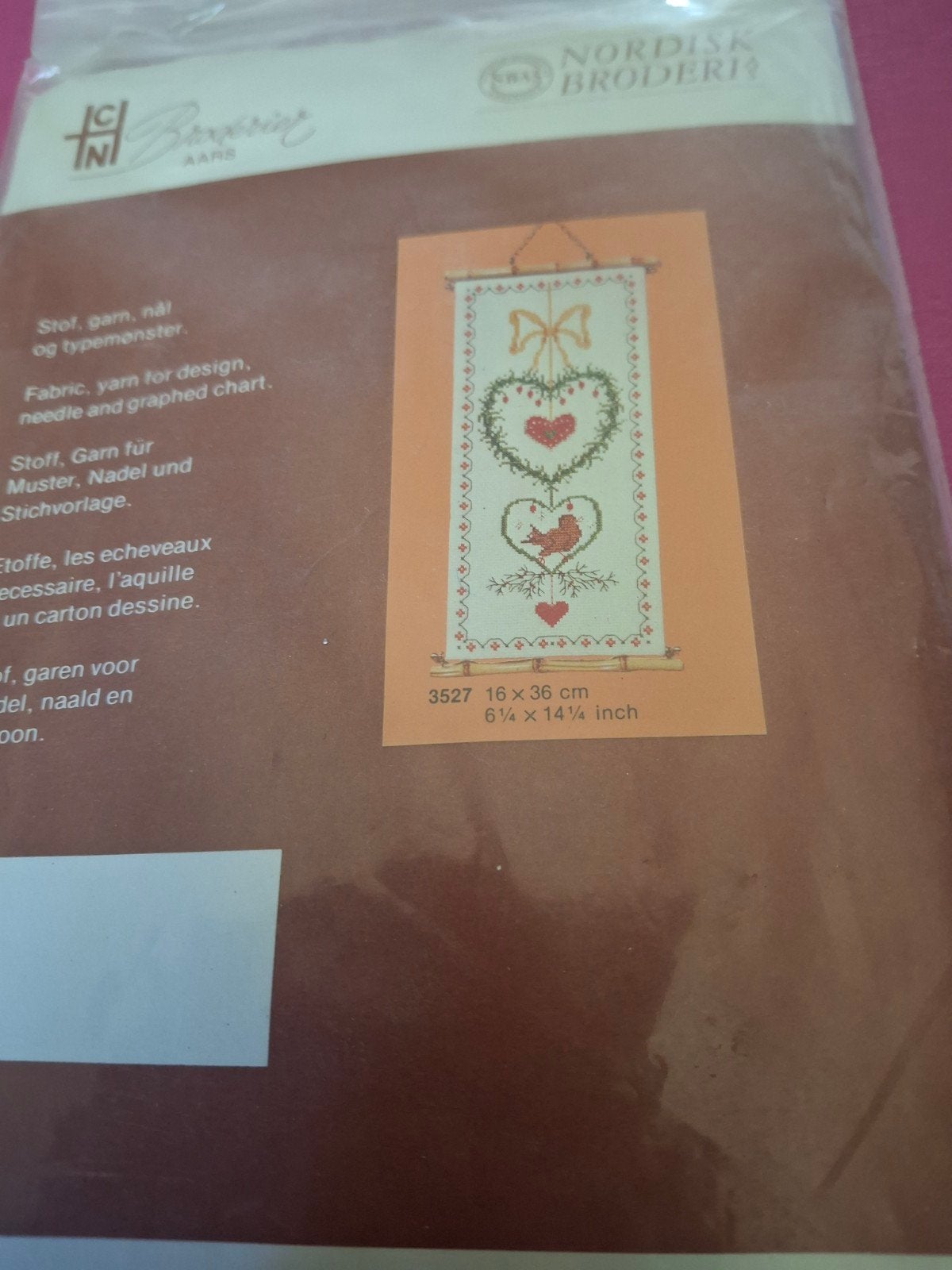 Schellekoord  noors, Ophalen of Verzenden, Nieuw, Borduurpakket