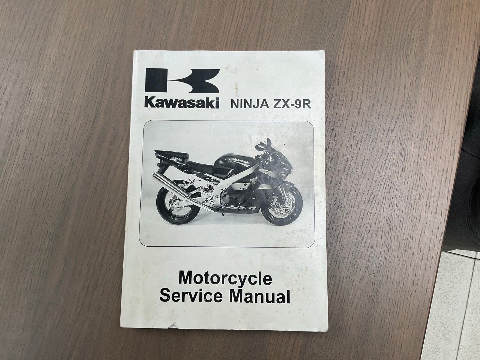 Kawasaki Ninja ZX-9R Motorcycle Service Manual, Ophalen of Verzenden, Kawasaki