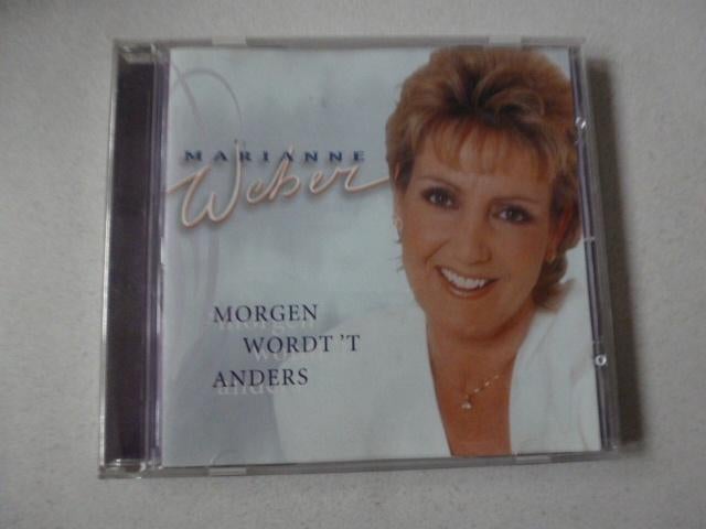CD MARIANNE WEBER morgen wordt 't anders 16 nummers, Ophalen of Verzenden, Zo goed als nieuw, Levenslied of Smartlap