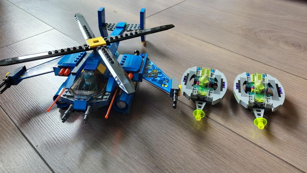 Lego Alien Conquest Jet-Copter Encounter (7067), Kinderen en Baby's, Speelgoed | Duplo en Lego, Compleet, Gebruikt, Overige thema's