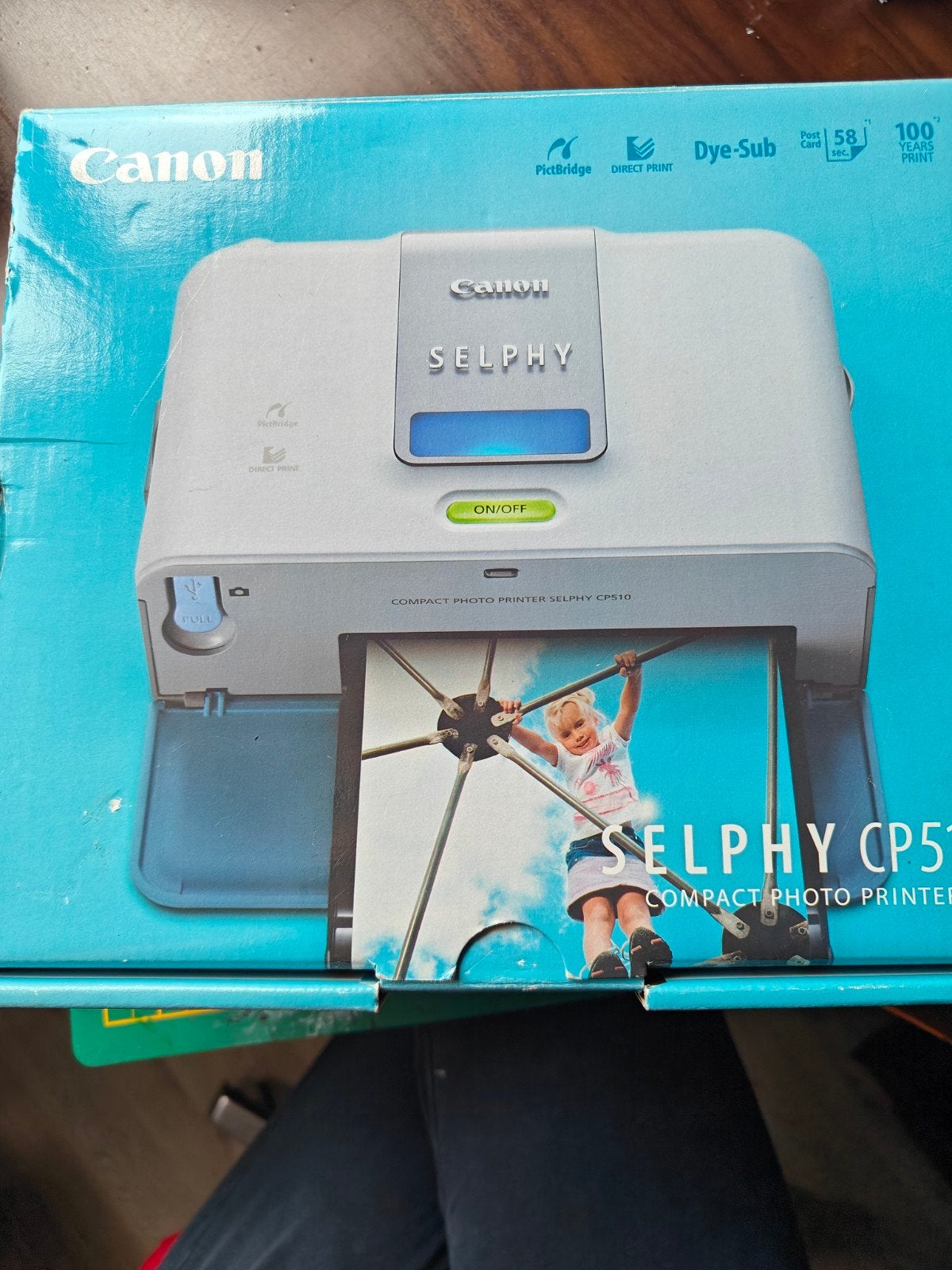 Canon SELPHY CP510  photo printer, Ophalen, Zo goed als nieuw, Canon, 8 keer of meer