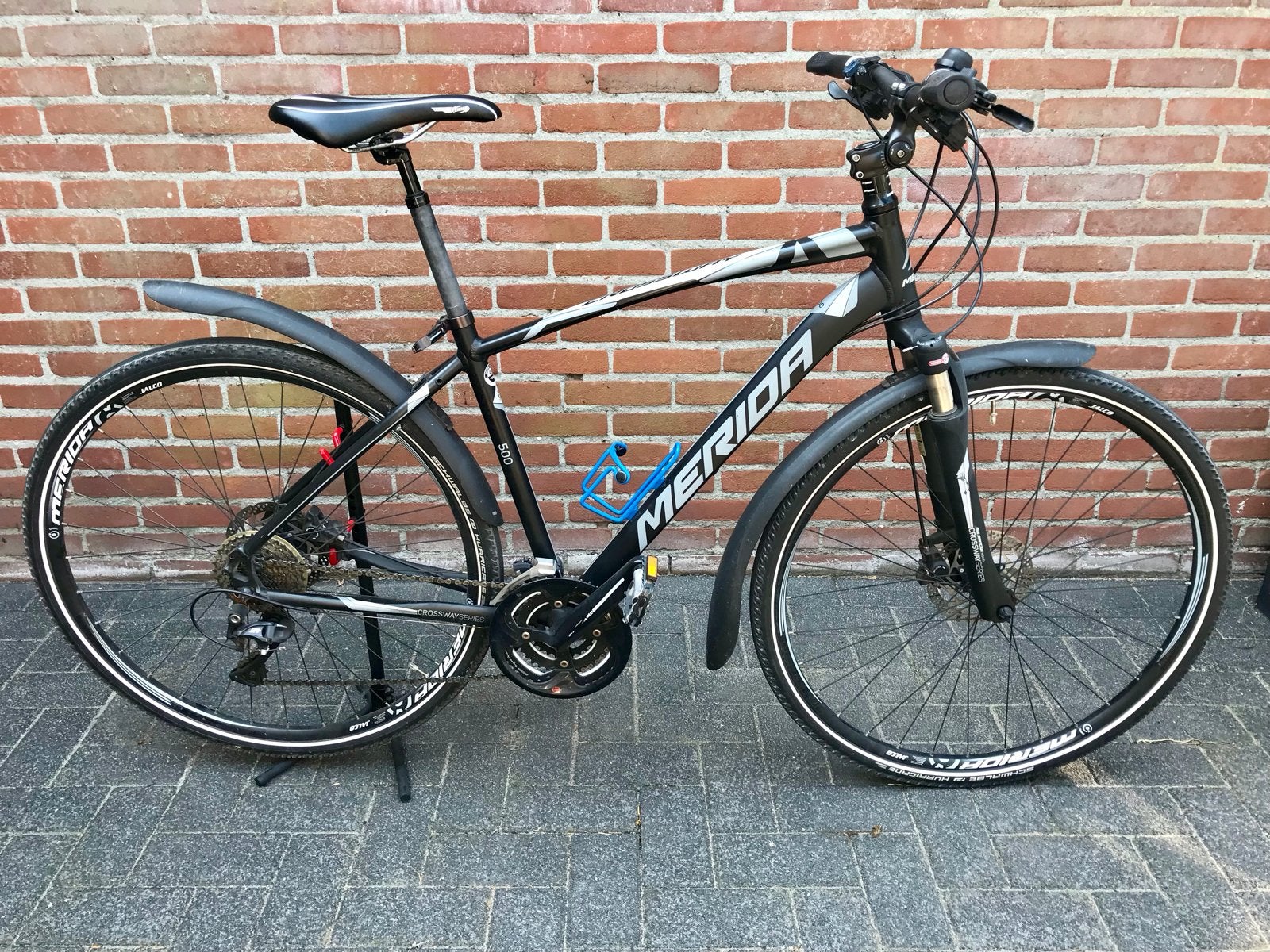 Merida Crossway 500 Sportfiets - Frame 48cm, Schijfremmen, Gebruikt, 49 tot 53 cm, Meer dan 20 versnellingen, Schijfrem