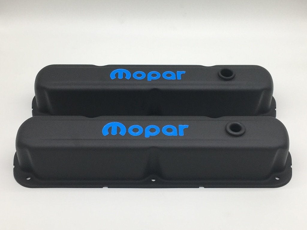 Kleppendeksel mopar (zwart) dodge plymouth mopar 318 360, Ophalen of Verzenden