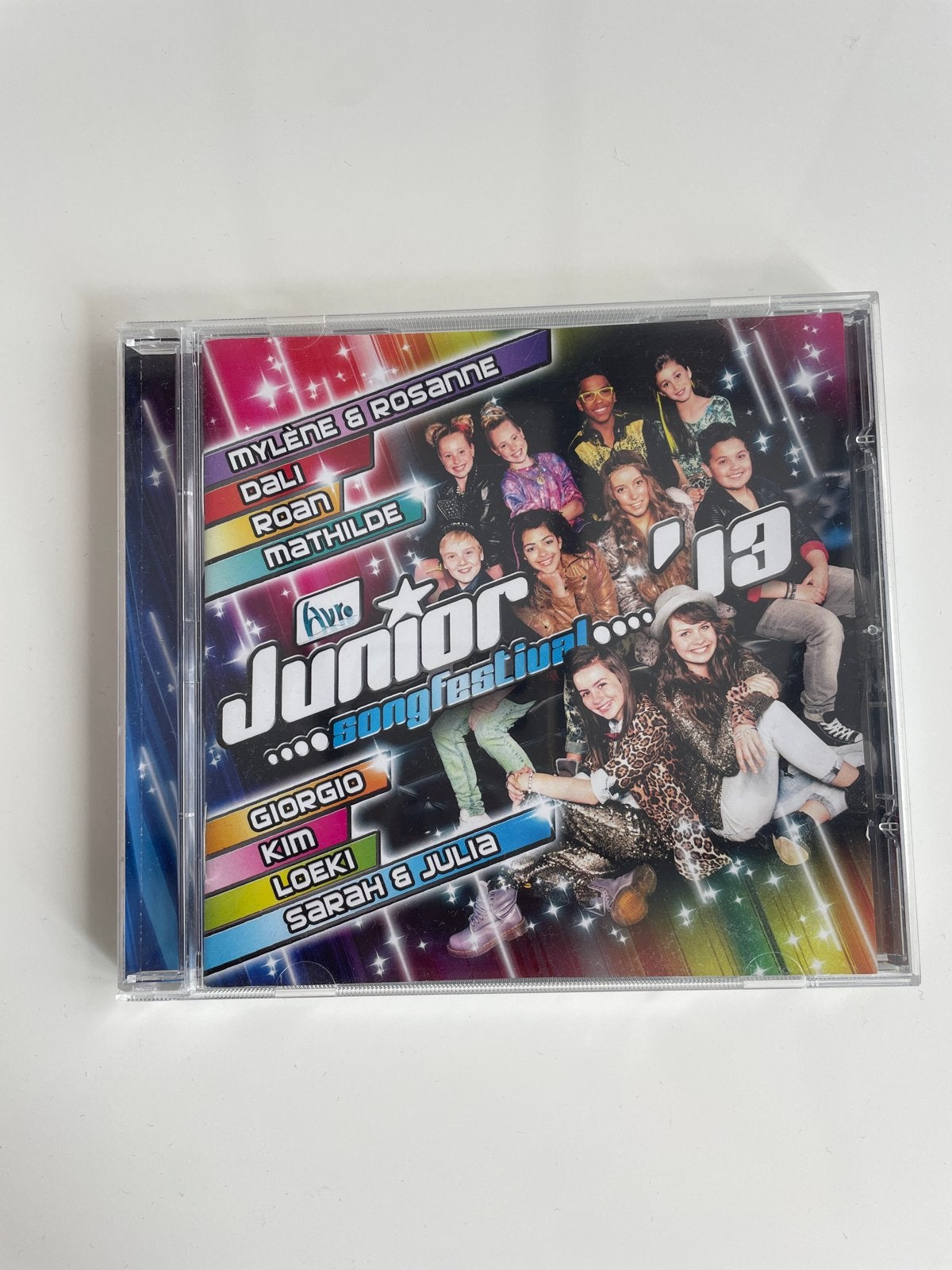 Junior Songfestival 2013 CD - Diverse Artiesten, Cd's en Dvd's, Cd's | Kinderen en Jeugd, Zo goed als nieuw, Muziek, 6 tot 9 jaar