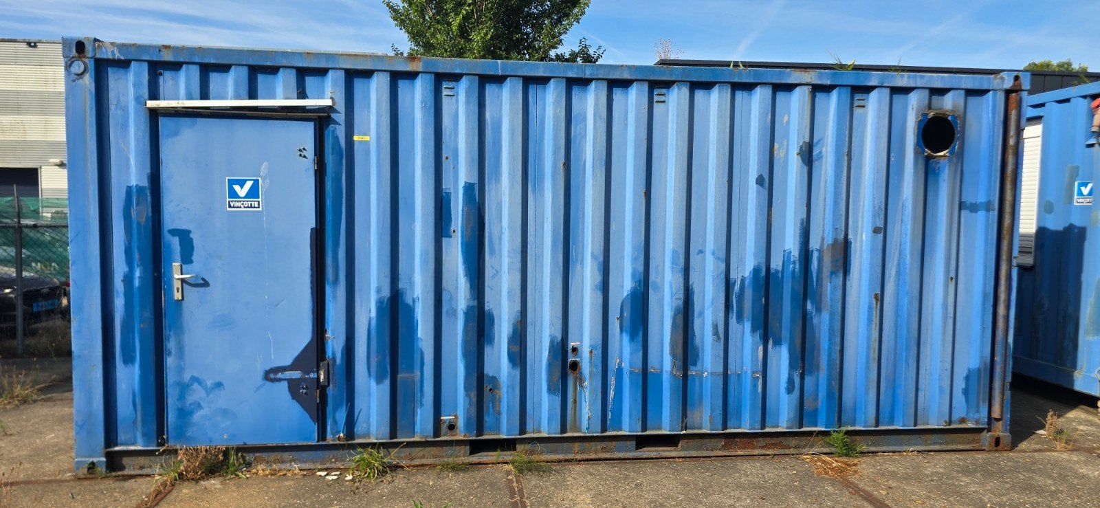 20ft container met gebreken - Ideaal voor opslag, Ophalen