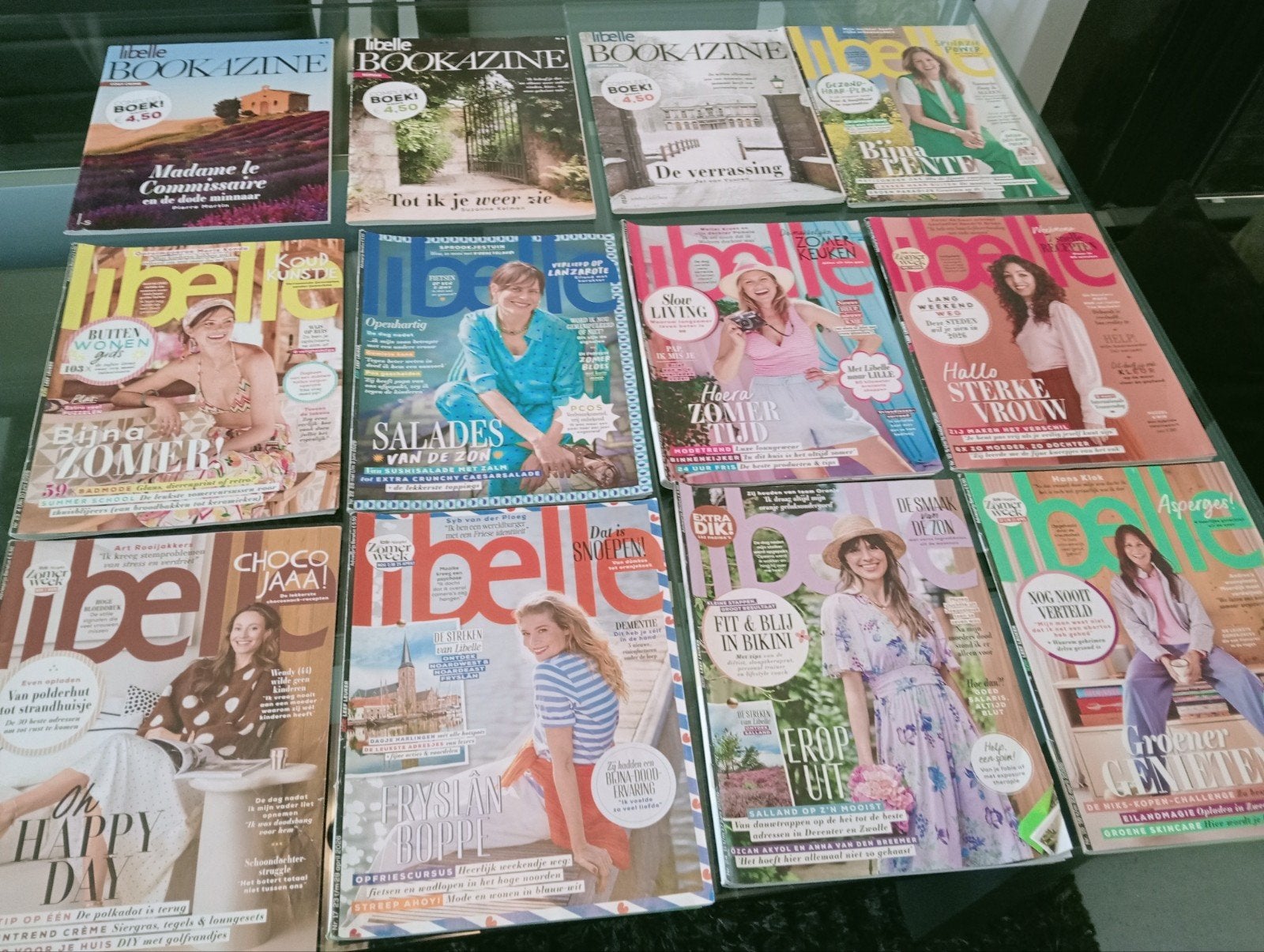 12 recente tijdschriften van Libelle jun/ juli  2026, Ophalen, Zo goed als nieuw, Damesbladen