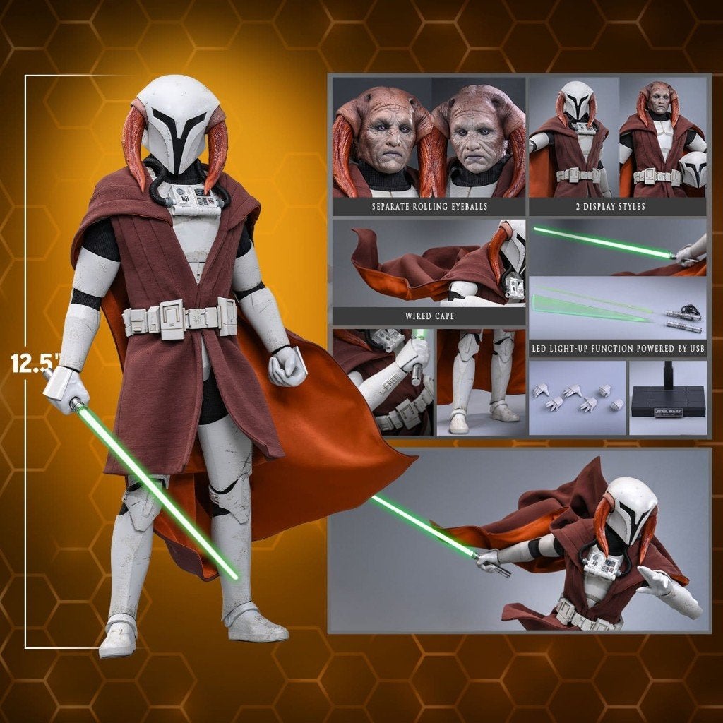 Hot Toys TMS168 Star Wars Clone Wars Saesee Tiin Exclusive, West Campus 1 76863 Herxheim (DE), Heo GmbH, Nieuw, Ophalen of Verzenden