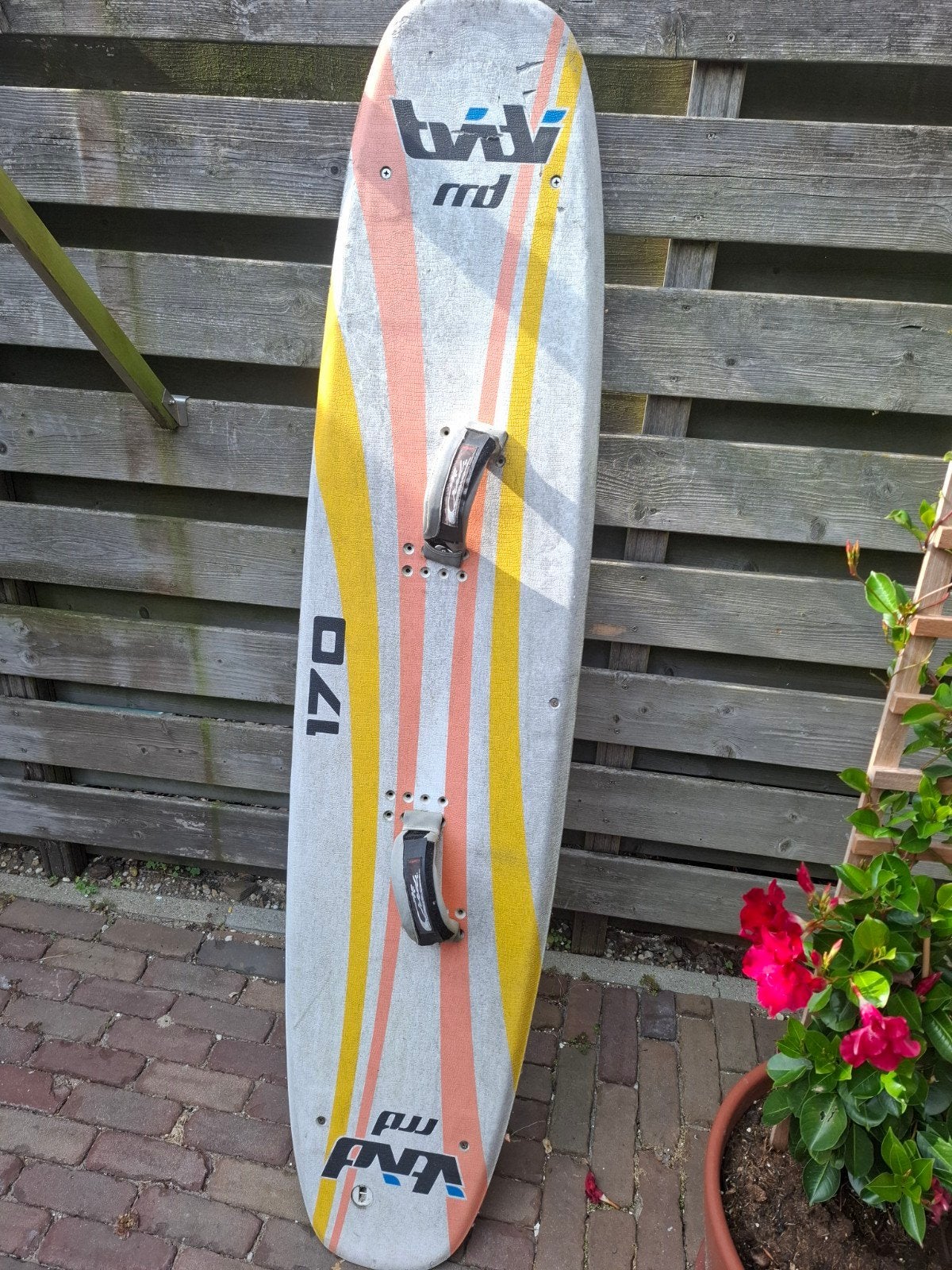 Te koop: kiteboard voor beginners., Watersport en Boten, Windsurfen, Ophalen, Plank