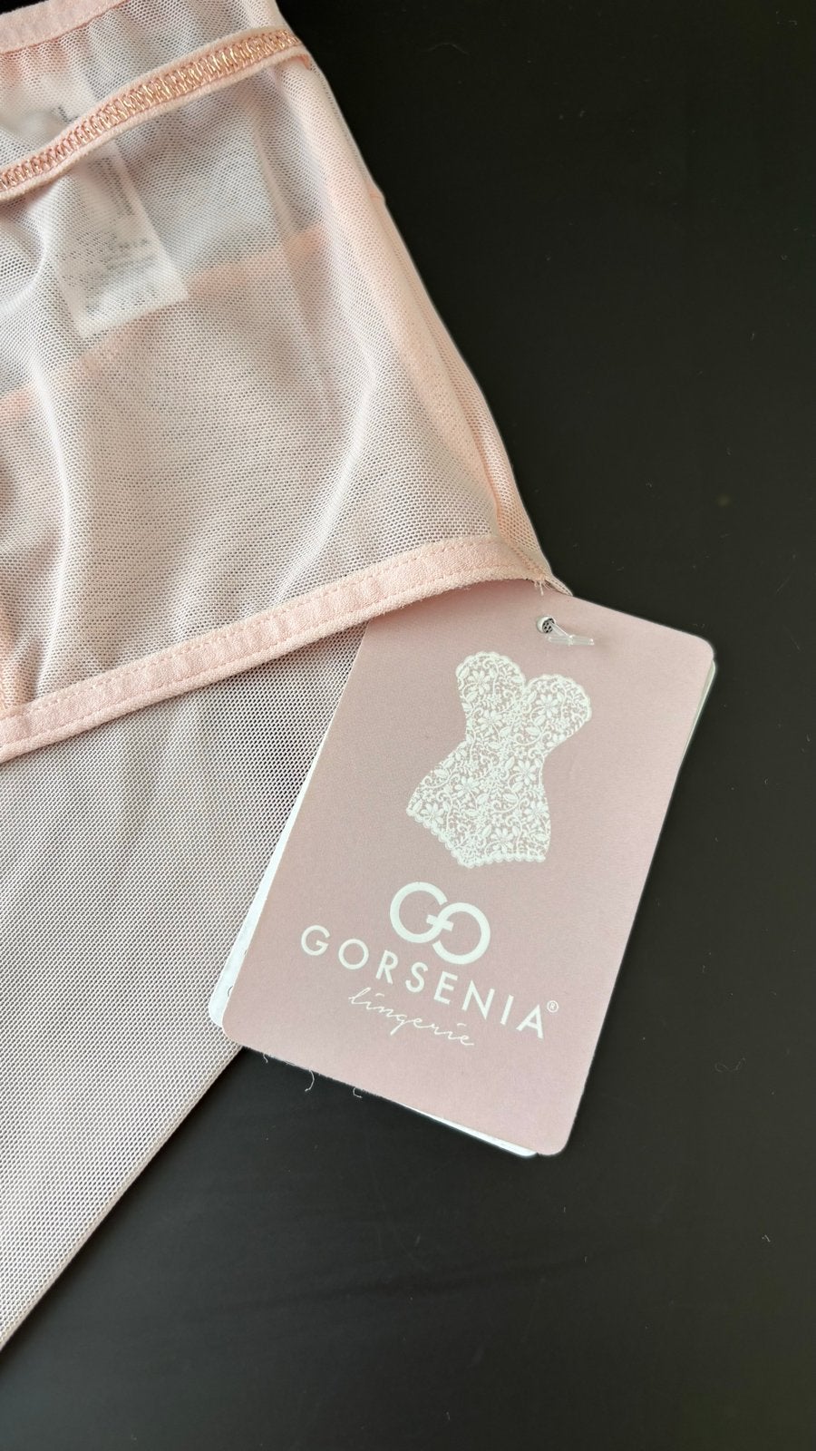 Gorsenia Stella K721 Slipje 4XL - Roze met kant, Kleding | Dames, Ophalen of Verzenden, Roze, Slip