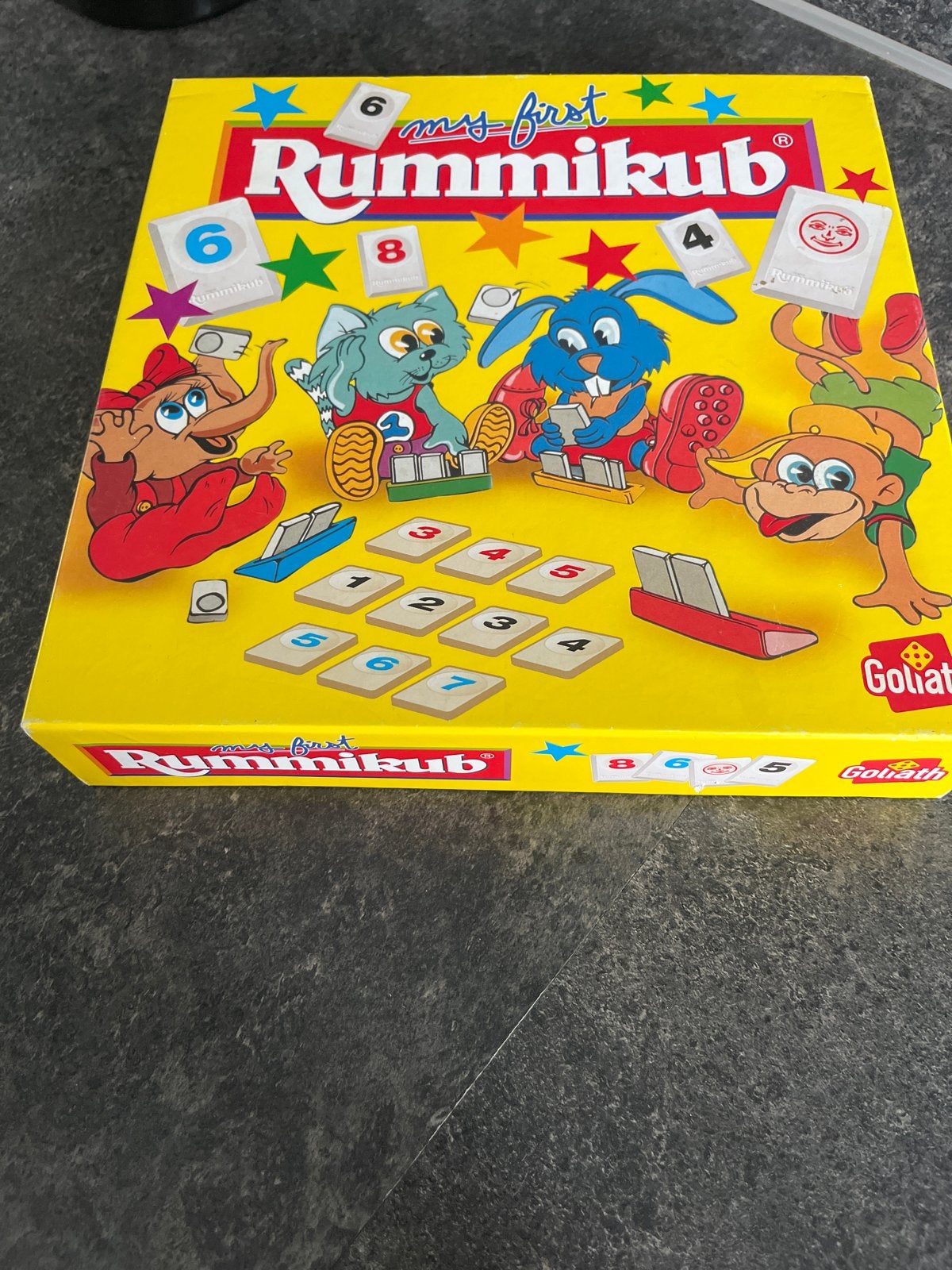 Rummikub Junior - Mijn Eerste Rummikub, Drie of vier spelers, Ophalen of Verzenden, Gebruikt