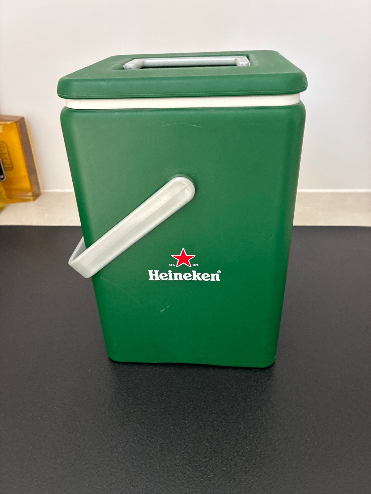 Heineken Koelbox - Compact en Handig, Caravans en Kamperen, Koelboxen, Ophalen of Verzenden, Gebruikt, Koelbox, Koelelement