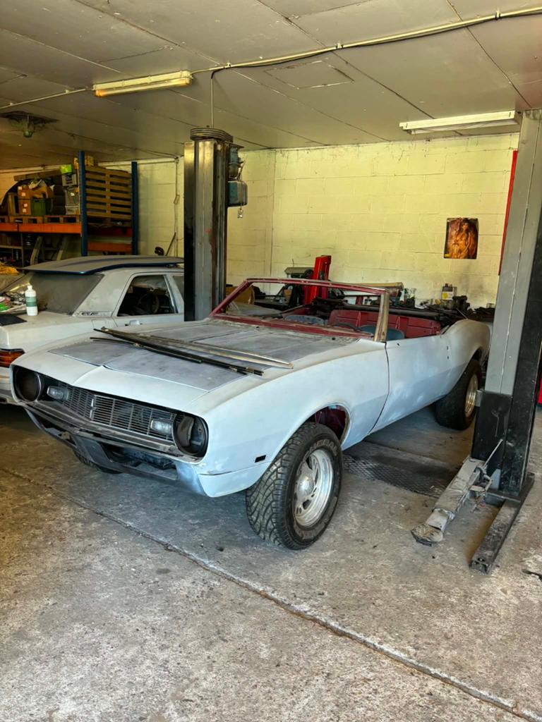 Camaro cabrio 1968 project, Automaat, Achterwielaandrijving, Cabriolet, Leder