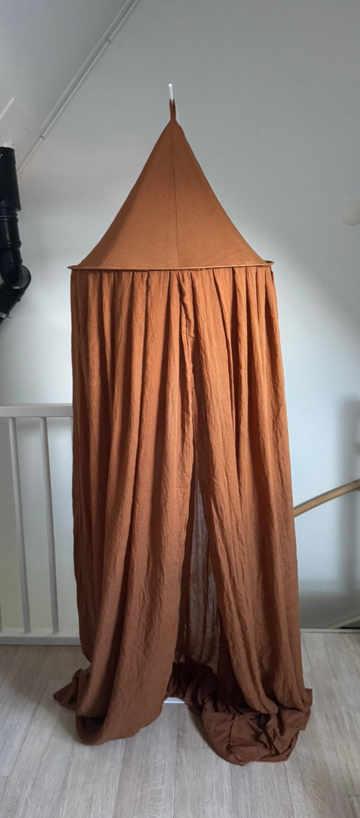Jollein hemeltje met standaard, Kinderen en Baby's, Kinderkamer | Inrichting en Decoratie, Ophalen, Zo goed als nieuw, Klamboe