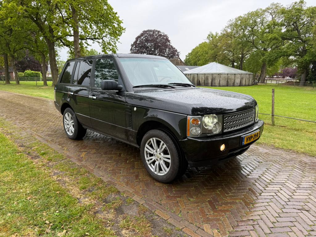 Land Rover Range Rover TD6 2003 Zwart, Automaat, Land Rover, Stoelverwarming, Zwart