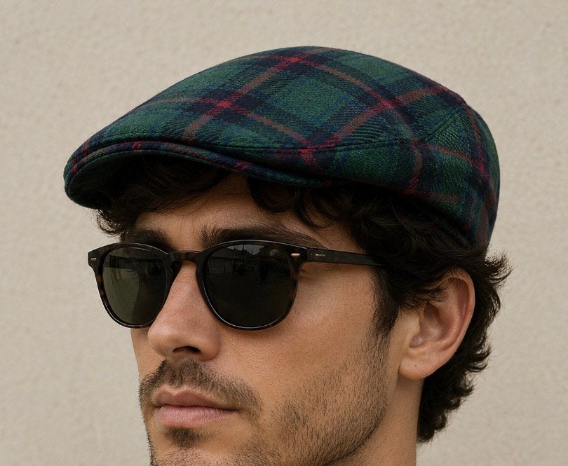 Vintage DAKS Flatcap – Made in England, Kleding | Heren, Ophalen of Verzenden, Zo goed als nieuw