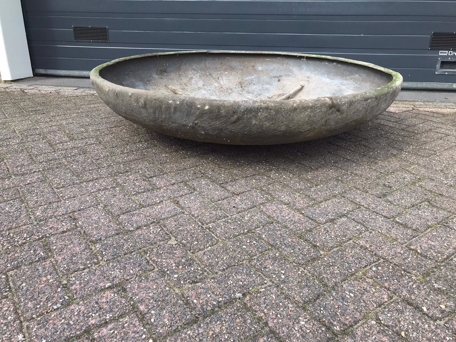 Bloembak, Tuin en Terras, Ophalen, Gebruikt, Rond, Kunststof
