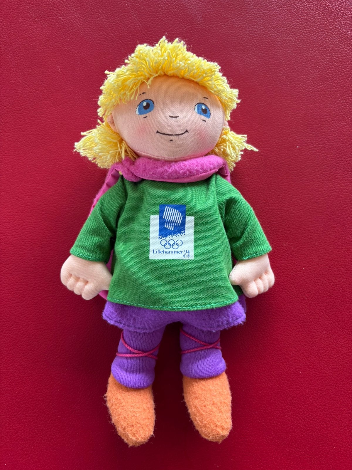 Olympische mascotte (origineel) Lillehammer, Ophalen of Verzenden, Nieuw, Overige typen, Middelgroot (20 tot 80 cm)