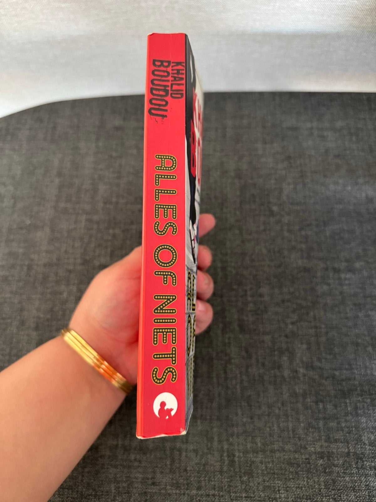 Alles of Niets - Khalid Boudou (Jeugdboek), Ophalen of Verzenden, Gelezen, Nederland