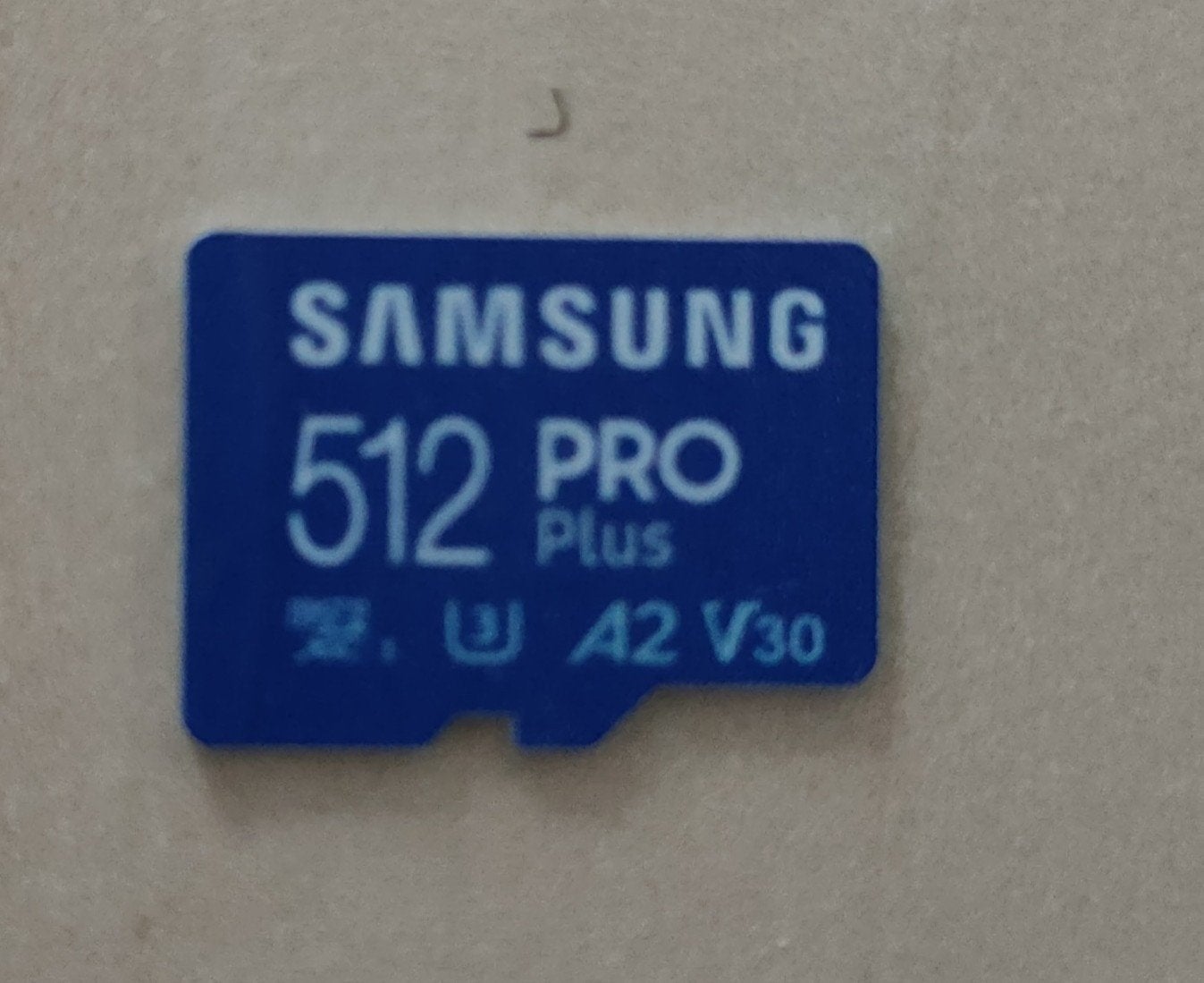 Samsung MicroSD 512GB, Audio, Tv en Foto, Ophalen, Zo goed als nieuw, Samsung, MicroSD