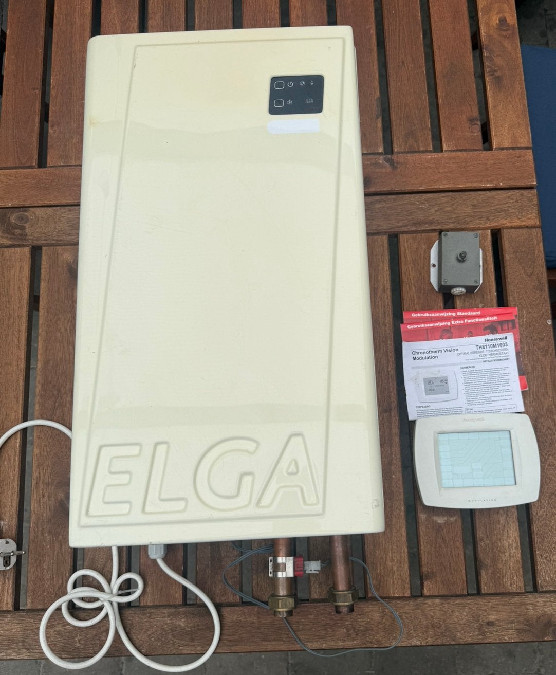 Elga techneco warmtepomp  hybride, Ophalen, Gebruikt, 60 tot 150 cm, Overige typen