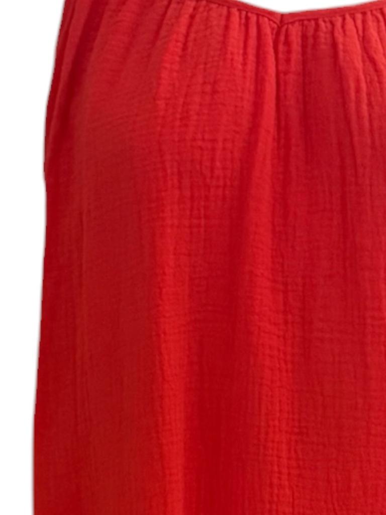 Saint Tropez jurk NIEUW M, Nieuw, Ophalen of Verzenden, Rood, Onder de knie