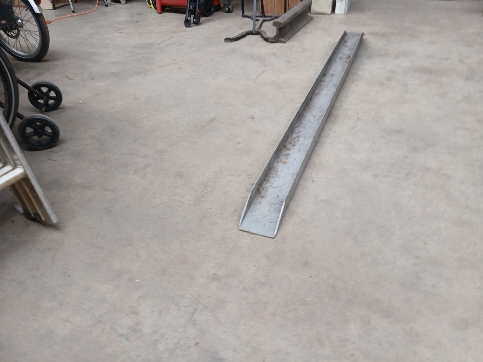 Stalen Oprijplaat 210 cm inrijbaan Scooter/Pitbike/Minicross, Ophalen of Verzenden, Onbekend, Onbekend, Onbekend