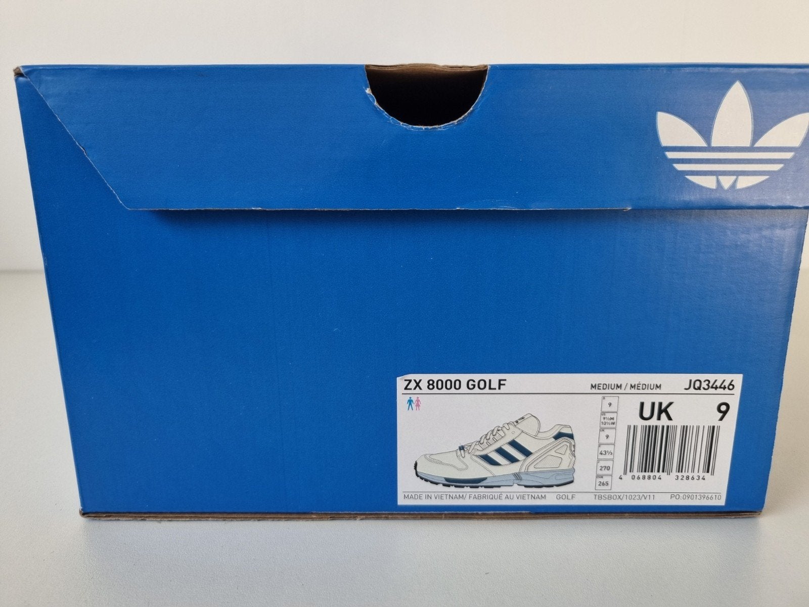 Adidas ZX 8000 Torsion Golf JQ3446 maat 43, Kleding | Heren, Schoenen, Ophalen, Wit, Nieuw, Sneakers of Gympen
