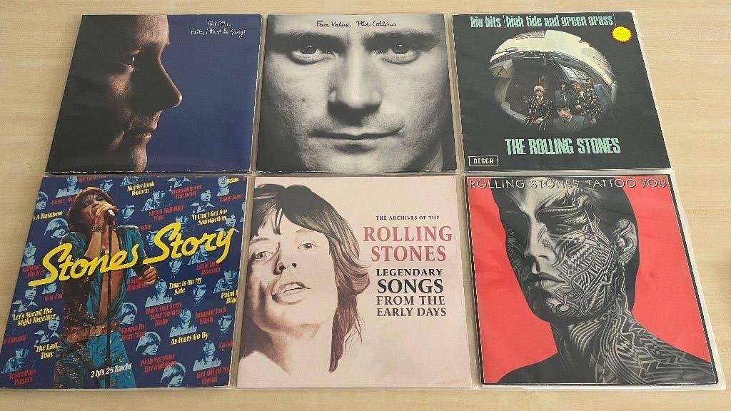 collectie van 77 lp's - pop/rock/blues/soul/funk/prog, Ophalen, Funk, LP
